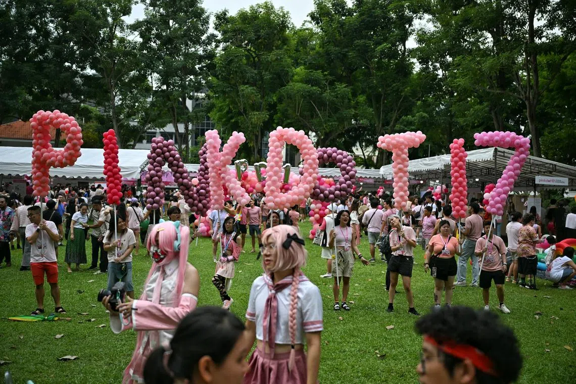 This is the third Pink Dot SG rally since Singapore repealed Section 377A.