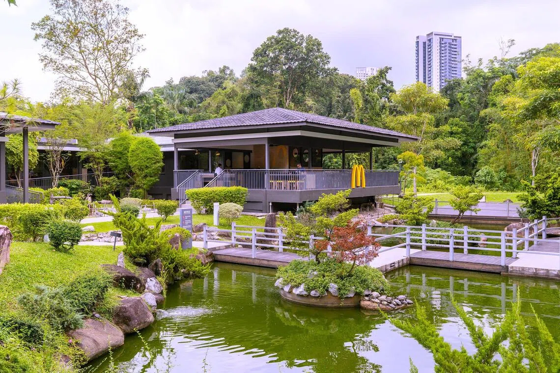 The Ridout Tea Garden is among the green spaces on the Rediscovery Trail.