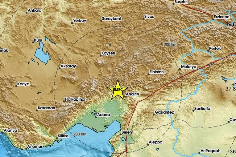 Five quakes rattle south Turkey, no injuries reported