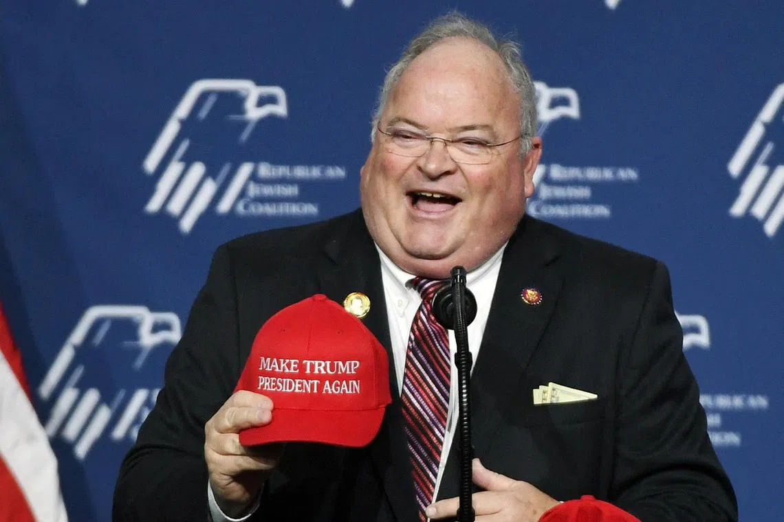 Former congressman Billy Long, seen here in a 2019 photo, is a former management consultant and civil servant who had worked in both Democratic and Republican administrations.