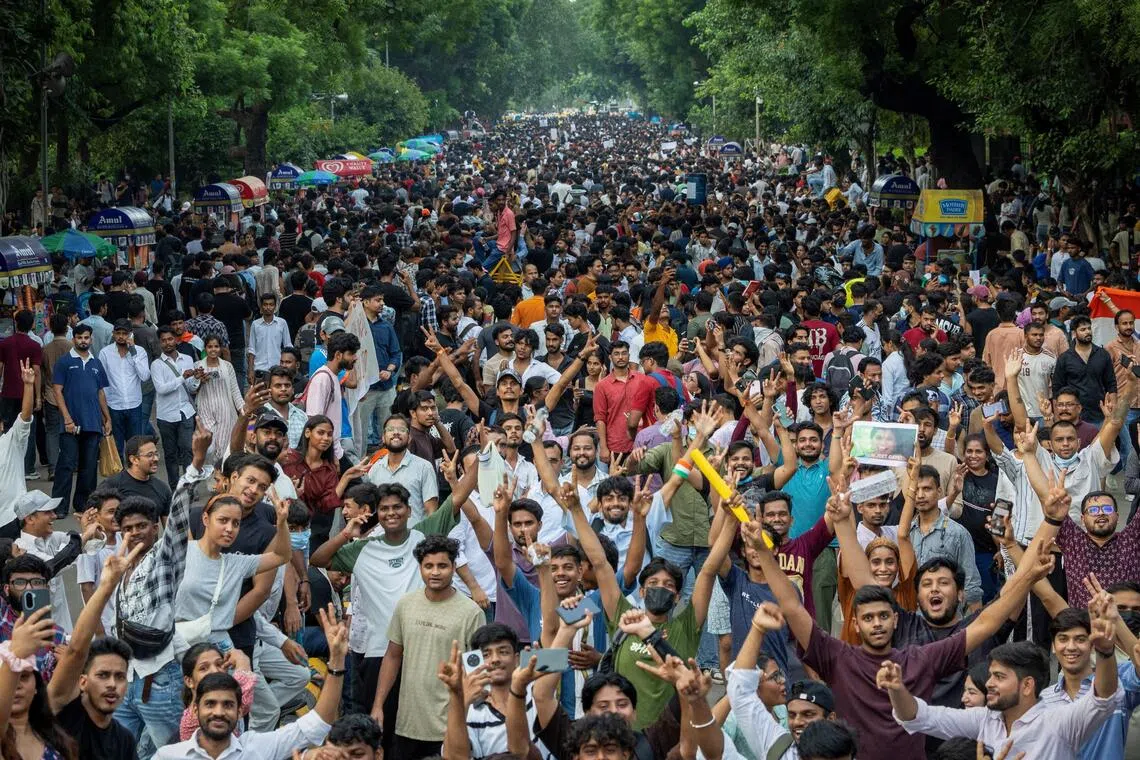 India’s student movement shuns politics, stays pressure group