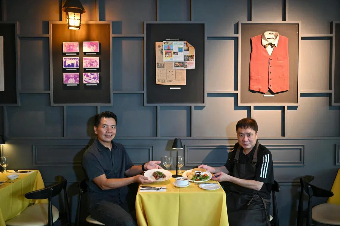 Russian-Hainanese restaurant Shashlik is run by brothers Alan (left) and Derrick Tan (right).