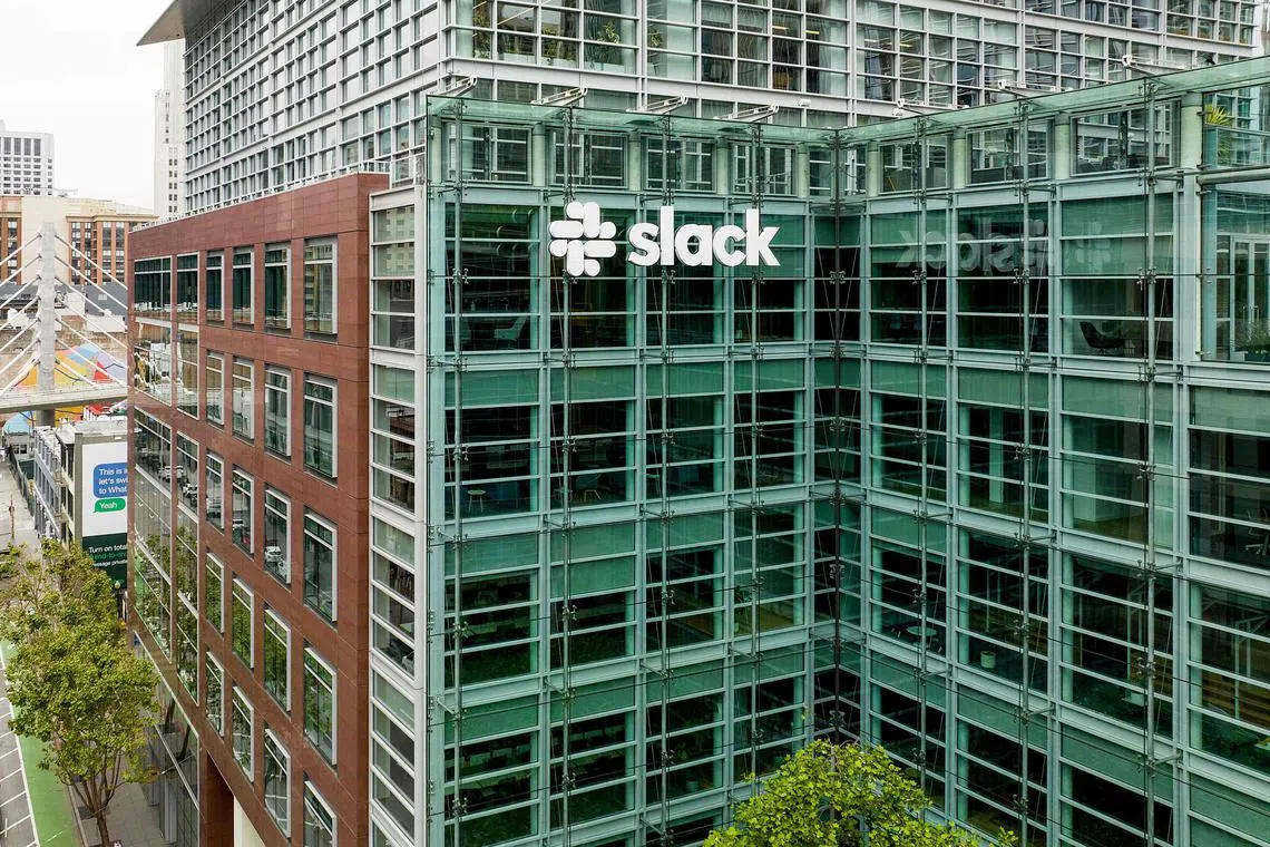 Salesforce bought the messaging app Slack in 2021 for US$27.1 billion (S$36.3 billion), its largest acquisition so far.