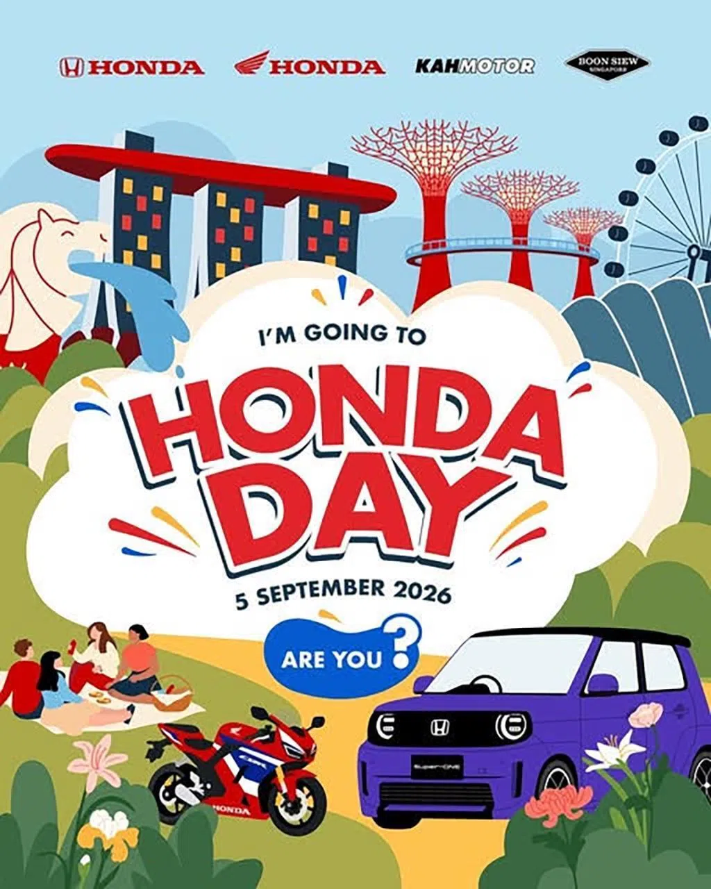 Honda Day, an event by the brand’s distributor to bring owners together, takes place on Sept 5.