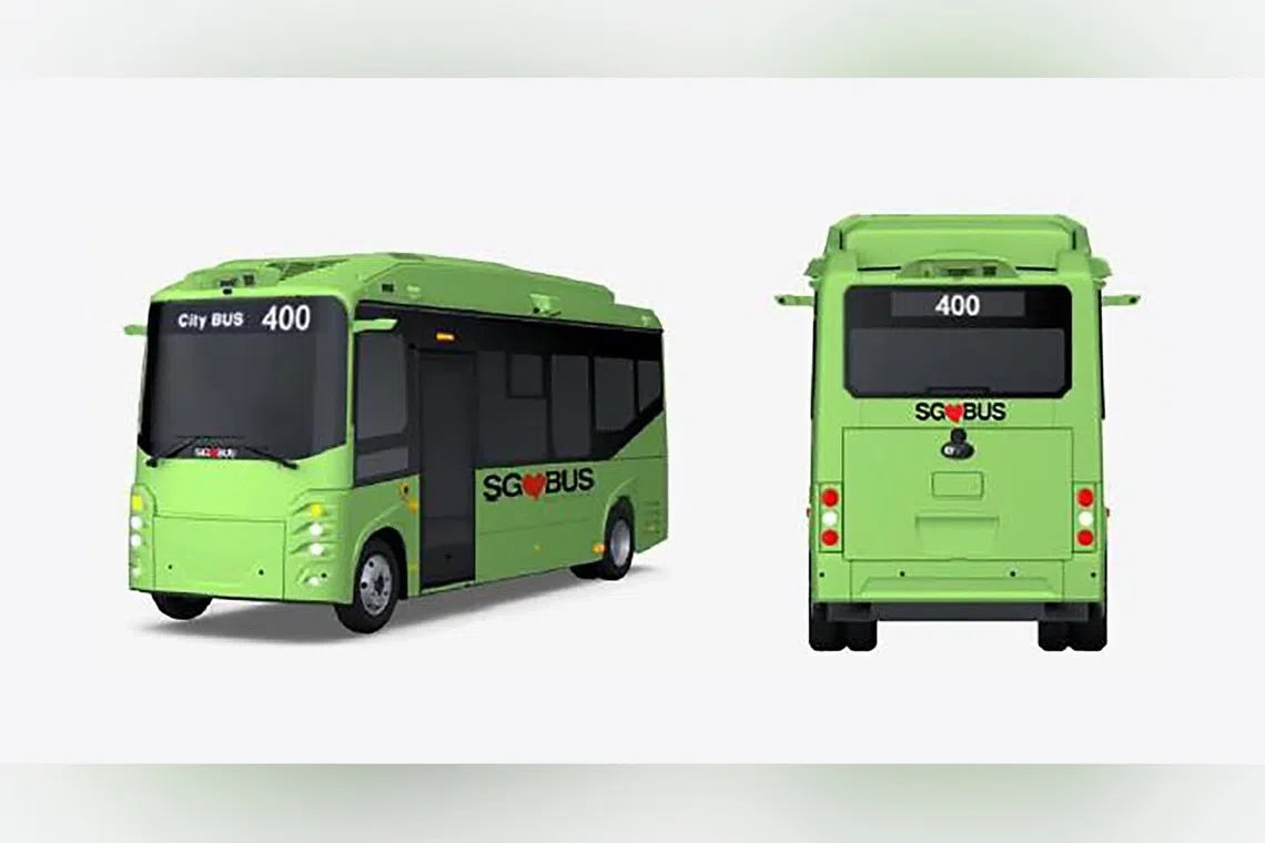 LTA said all six autonomous buses have been delivered to Singapore.