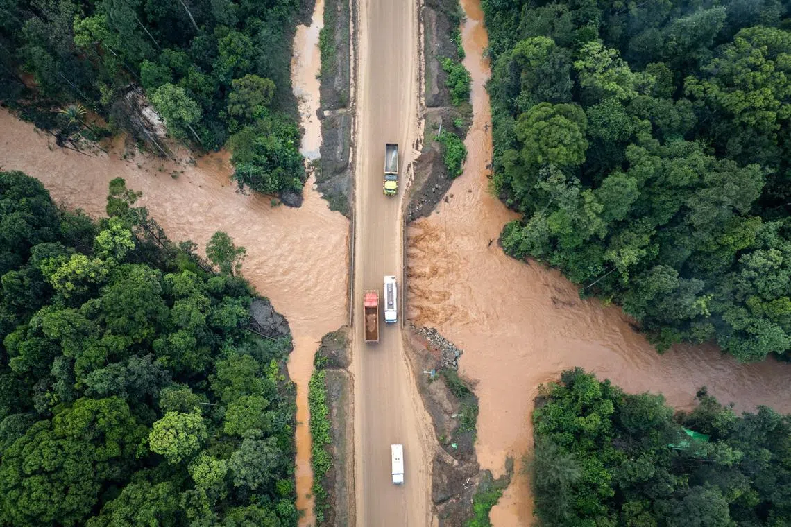 A local river is said to have been contaminated by nickel mining operations in Central Halmahera, North Maluku.