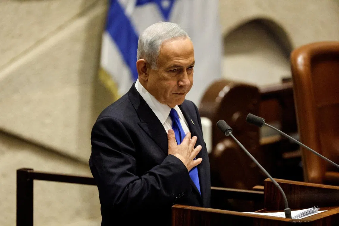 Israeli Prime Minister-designate Benjamin Netanyahu's new government includes religious and nationalist parties.