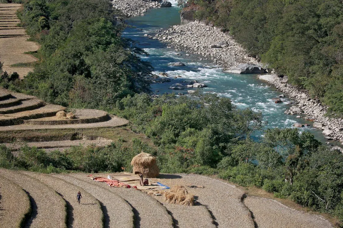 Forest-laden Bhutan, sandwiched between China and India, has a population of about 777,000 and has long sought to diversify an economy reliant on hydropower revenues.
