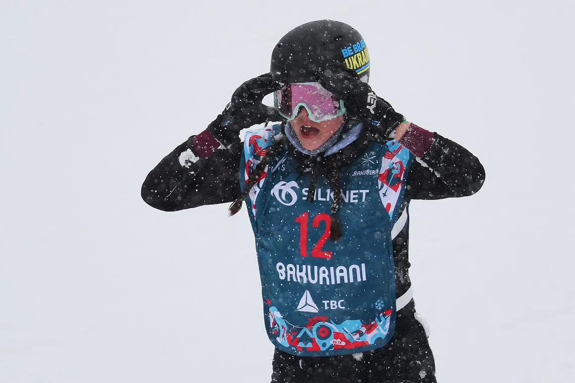 Ukraine freestyle skier Kateryna Kotsar may have to miss the Olympics should Russian and Belarusian athletes be allowed to compete,