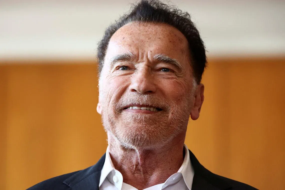 Arnold Schwarzenegger said Trump’s rhetoric calling the United States “a trash can for the world” had made him “furious.”