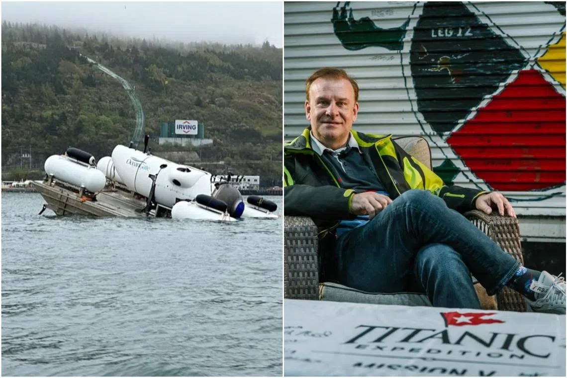 Mr Hamish Harding is a British explorer aboard the submersible missing in the North Atlantic.