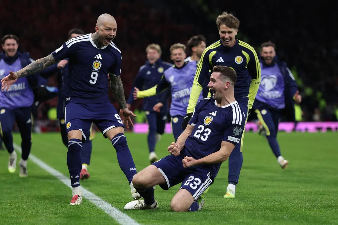 Scotland, Spain, Belgium and Austria qualify for 2026 World Cup