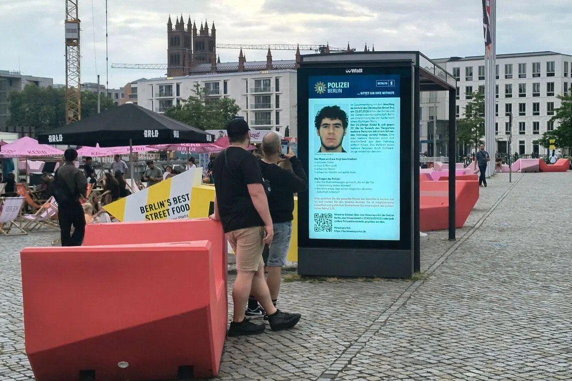 Abdul Ballout, the suspected driver was shot dead in Berlin on July 26.