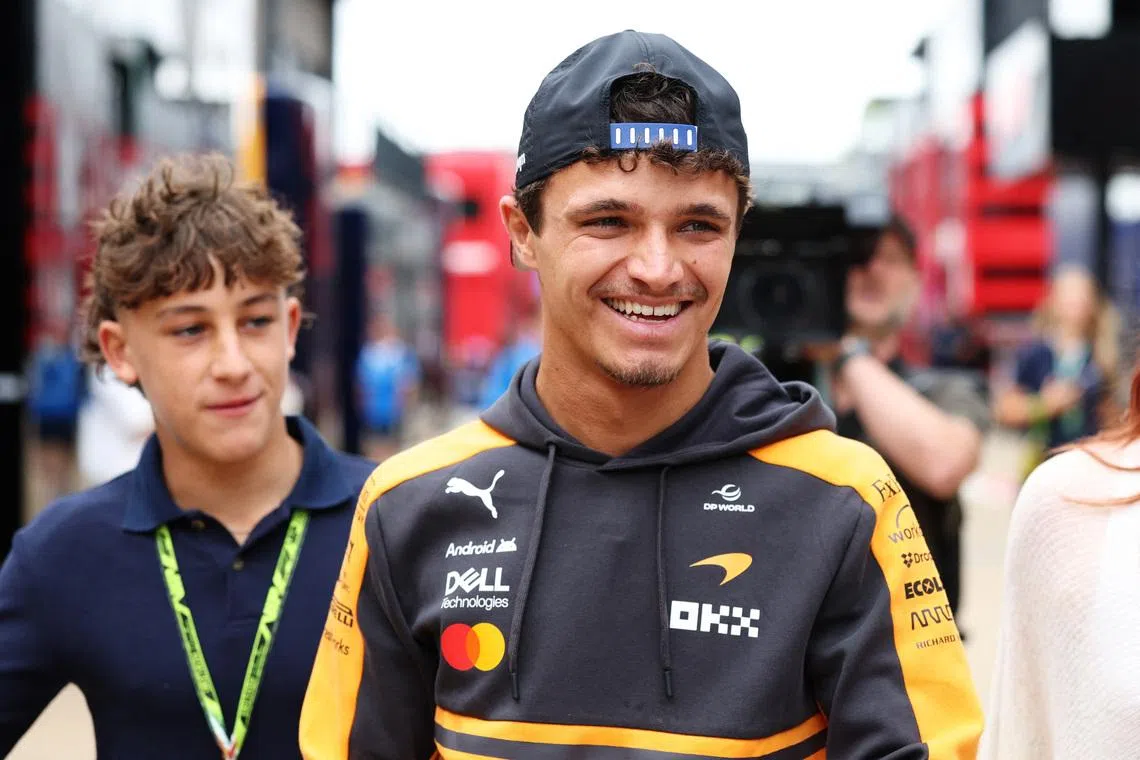 F1 world champion Lando Norris takes a 10-place grid penalty for Belgian Grand Prix