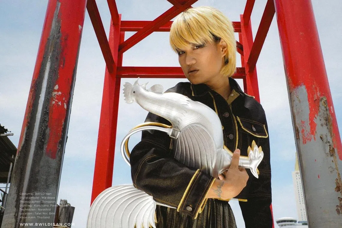 Winners of the ‘Trash to Couture’ competition will have their designs showcased alongside Thai designer, Apichet ‘Madaew’ Atilattana (pictured), who went viral several years ago for modelling clothes made from the likes of fishing nets, cable ties and roofing canvasses.