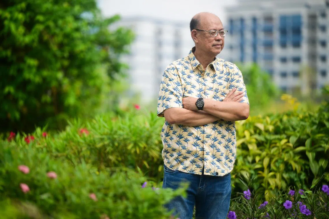 Mr Eddie Low was diagnosed with three primary cancers - lung, liver and prostate.