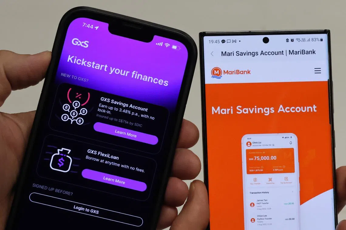GXS Bank and MariBank are leveraging on the synergies within their respective ecosystems to grow their business.