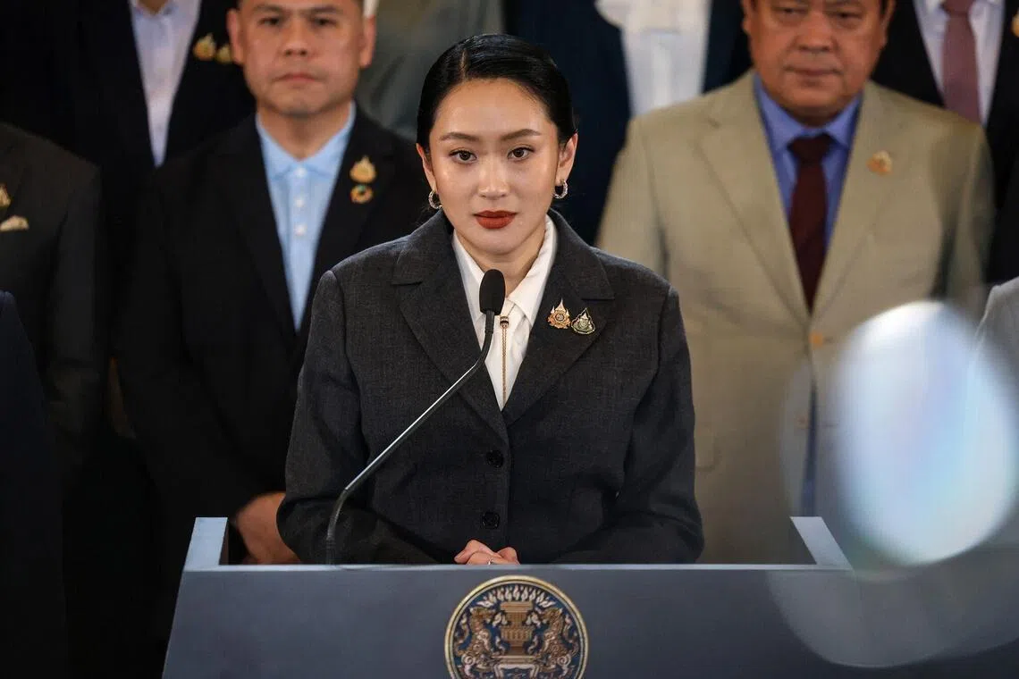 Ex-Thai PM Paetongtarn steps down as Pheu Thai leader, pledges total ‘overhaul’ of party
