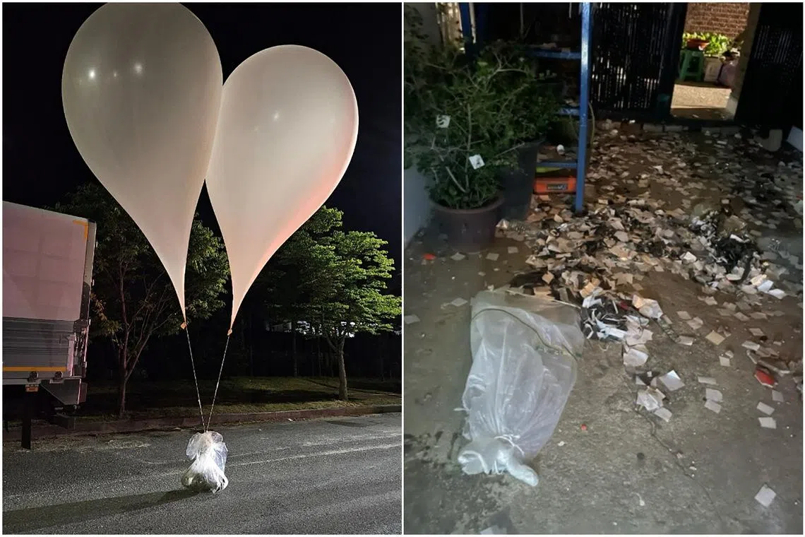 Pyongyang defended its release of the balloons earlier this week, saying the “sincere gifts” were retaliation for the balloons sent into North Korea.