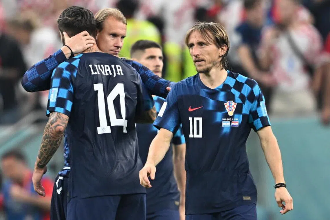 Croatia's coach Zlatko Dalic says the 3-0 loss to Argentina was a "deserved defeat" for his team. 