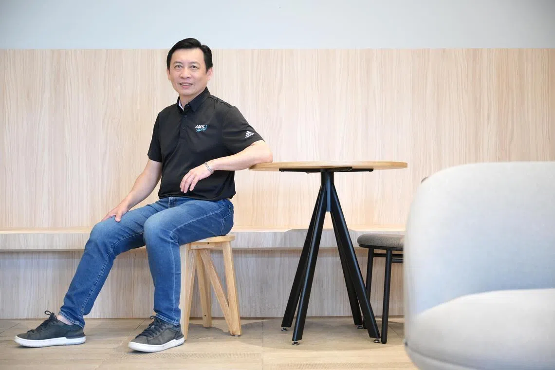 Mr Jeffrey Goh is the co-founder and chief executive of AXS. 