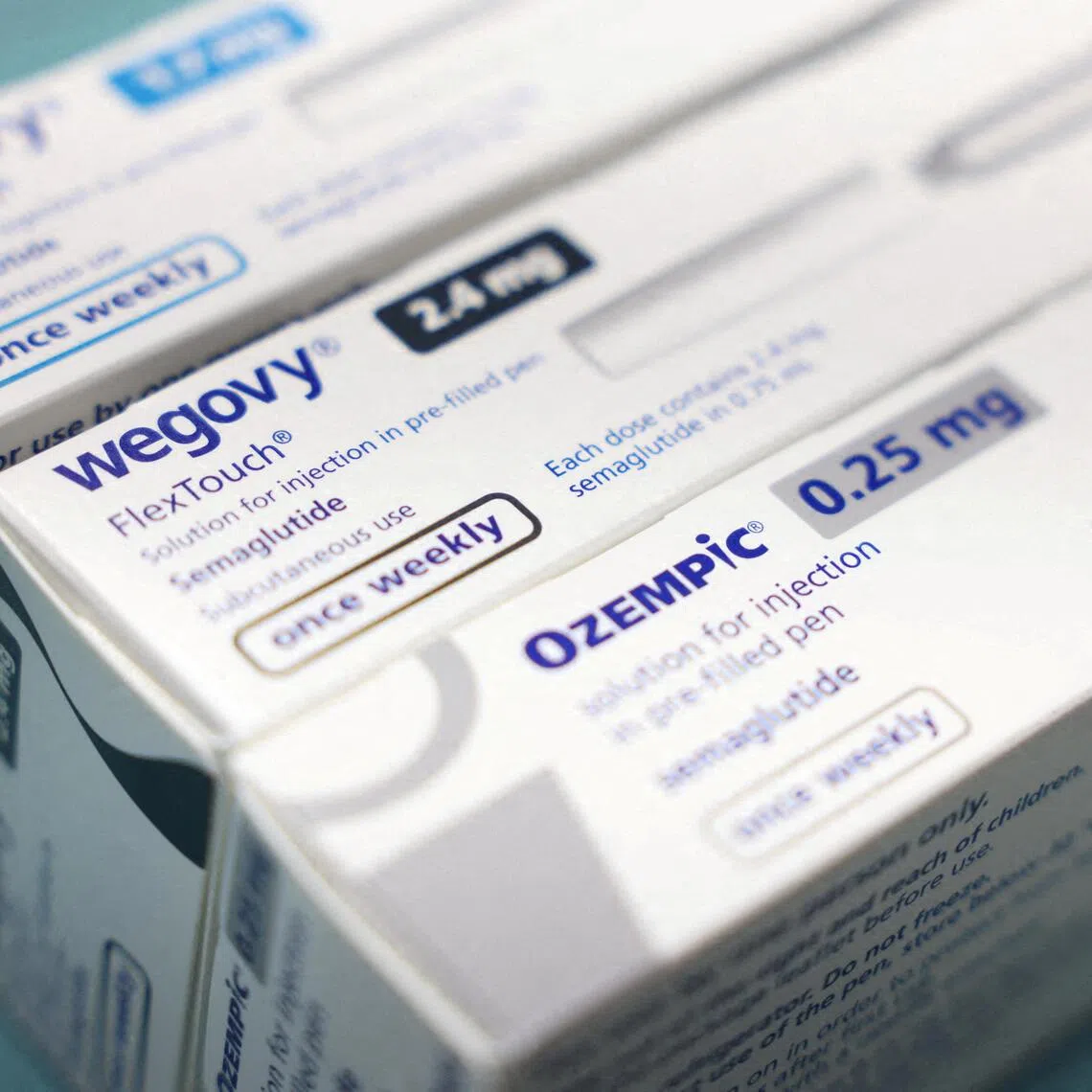 Novo sells Ozempic for managing diabetes while Wegovy is approved for weight-loss. 