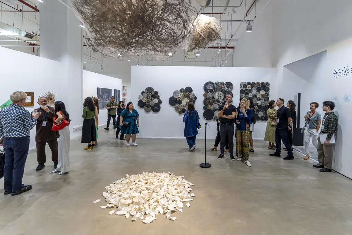 Works at S.E.A Focus 2024 blended the organic with the inorganic.