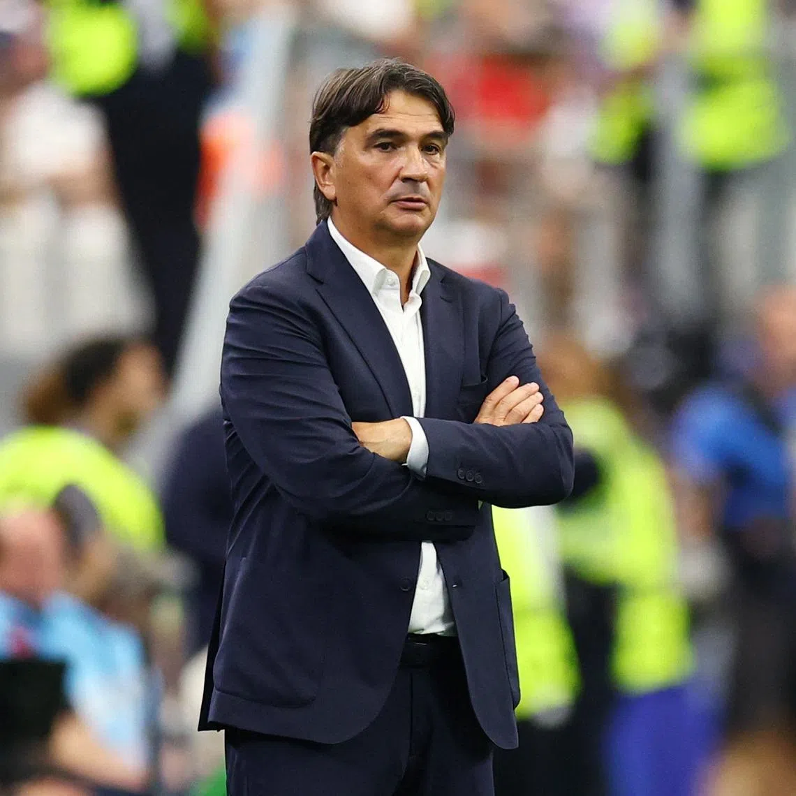 Soccer Football - FIFA World Cup 2026 - Group L - England v Croatia - Dallas Stadium, Arlington, Texas, U.S. - June 17, 2026 Croatia coach Zlatko Dalic REUTERS/Hannah Mckay