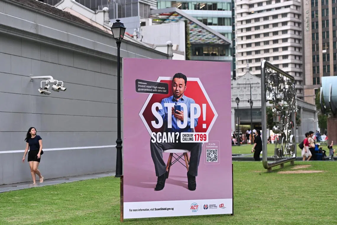 Scam victims in Singapore lost $1.1 billion in 2024, a record high in a single year.