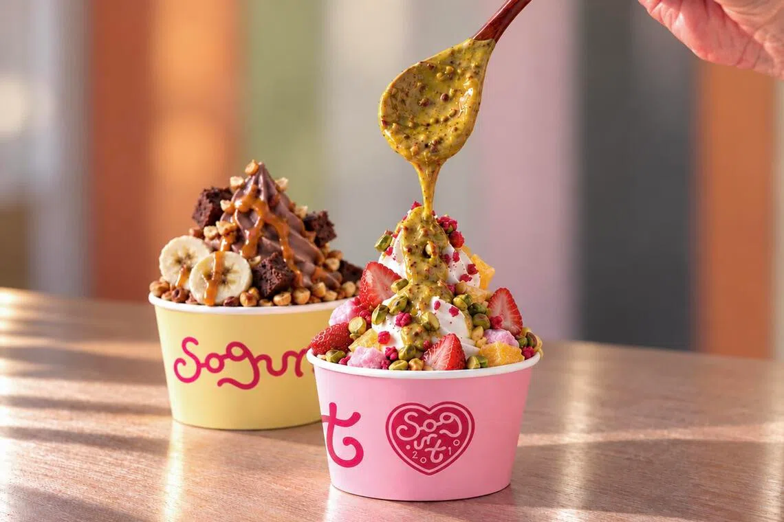 Froyo brand Sogurt operates on a self-serve, pay-by-weight model.