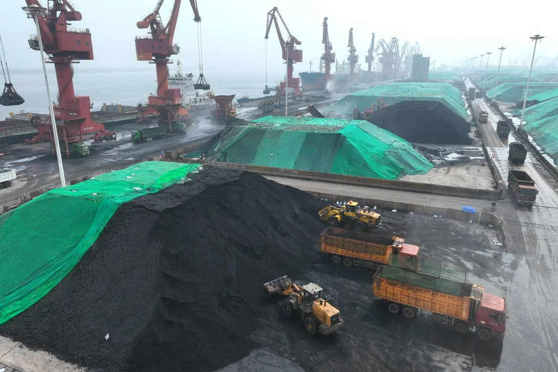 Coal output in China surged 9 per cent to 4.5 billion tonnes last year and continued to rise this year.