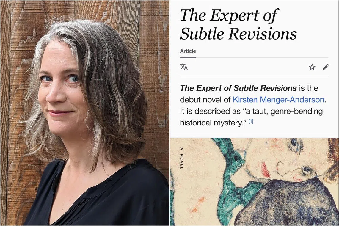 The Expert Of Subtle Revisions is Kirsten Menger-Anderson's debut novel.