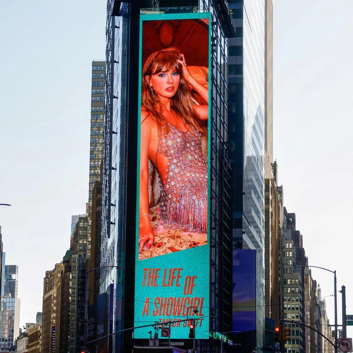 Taylor Swift's success was turbo-charged by the October release of her latest album, The Life Of A Showgirl.