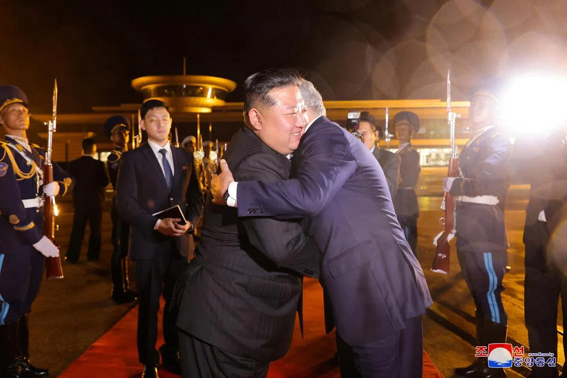 North Korean leader Kim Jong Un pledged to deepen ties with Russia as he held talks with visiting security chief Sergei Shoigu.