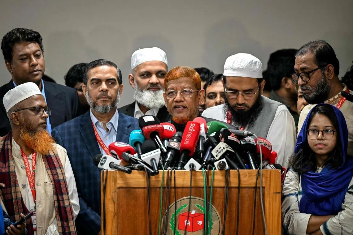 The Jamaat-e-Islami-led alliance is challenging results in 32 constituencies.