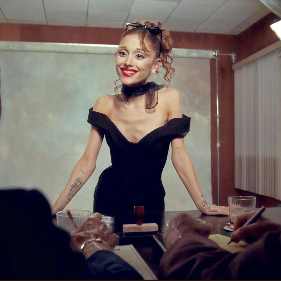 Ariana Grande in her music video for Petal.
