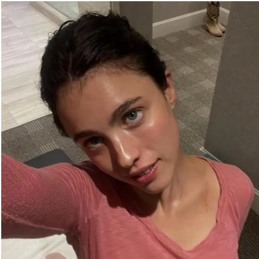 American actress Margaret Qualley (left) and American musician Jack Antonoff sparked romance rumours in 2021. The pair wed in New Jersey in 2023.