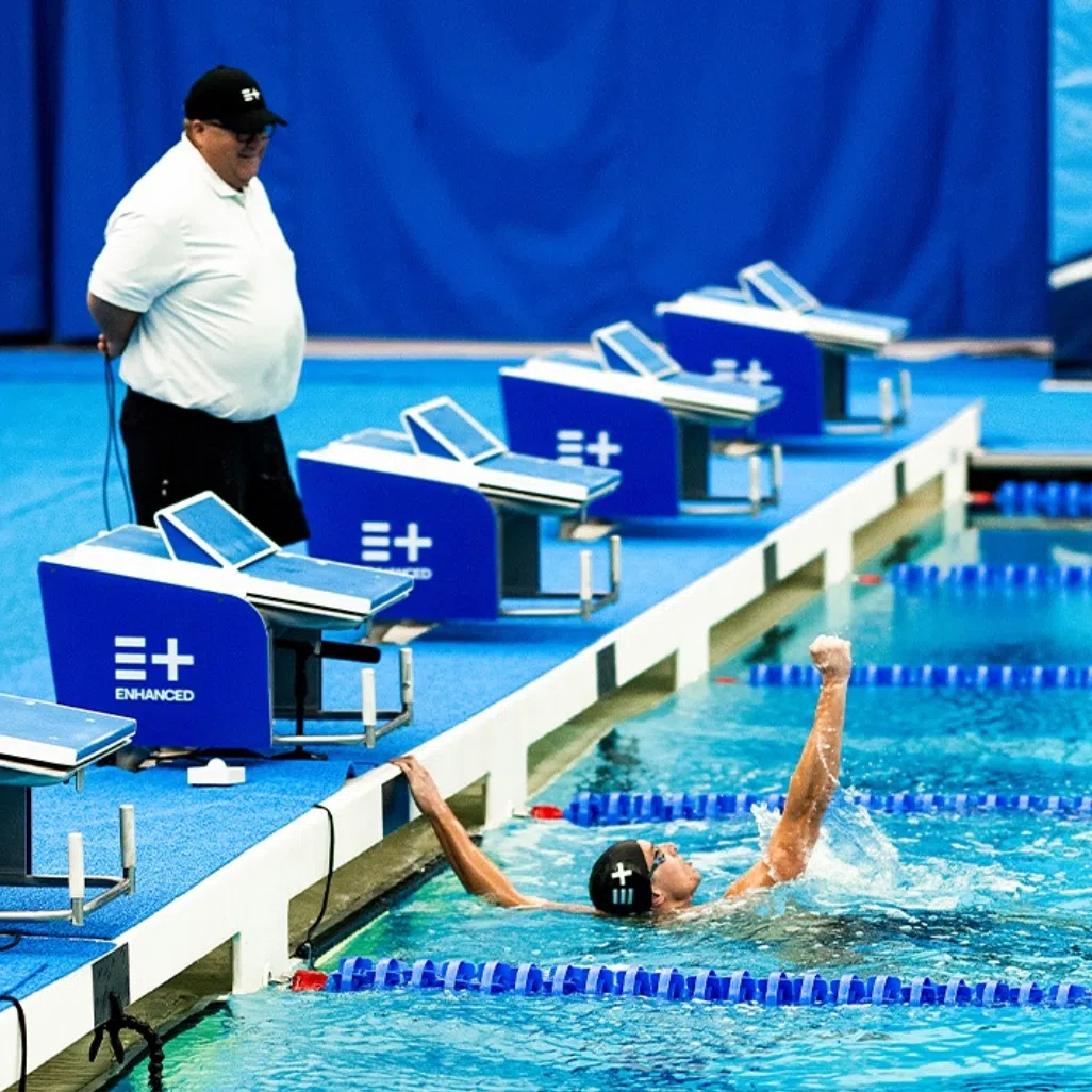 The Enhanced Games is due to hold its inaugural event in Las Vegas in May 2026 with competitions in freestyle and butterfly.