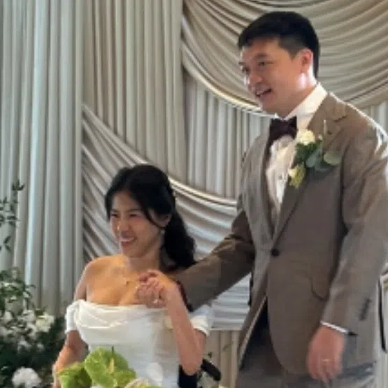 The wedding celebration comes just eight days after Yip Pin Xiu won her eighth world title at the World Para Swimming Championships.