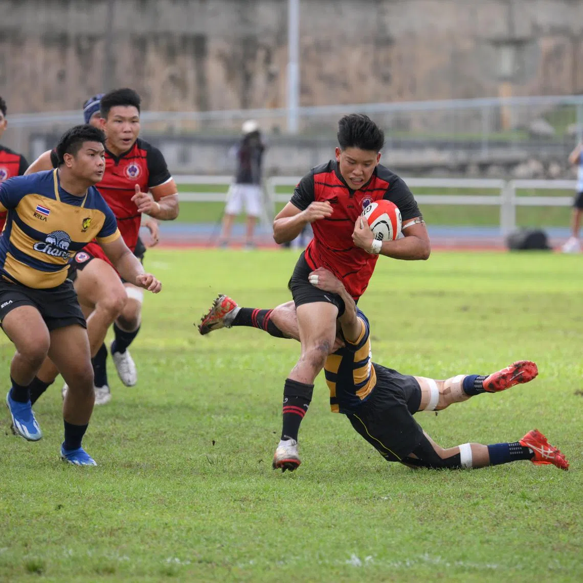 The Singapore men's rugby 15s national team were competing for the first time since 2019. Then, the Republic fell to a 29-21 defeat to the Philippines at the Asia Rugby Division 1 Tournament held in Chinese Taipei.