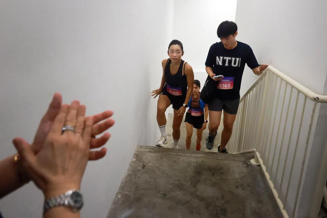 188 participants took part in the vertical marathon.