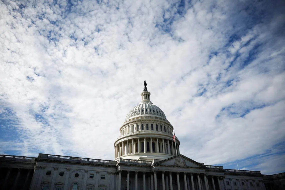 FILE PHOTO: A view of the U.S. Capitol dome in Washington, D.C., U.S., November 24, 2024. REUTERS/Benoit Tessier/File Photo