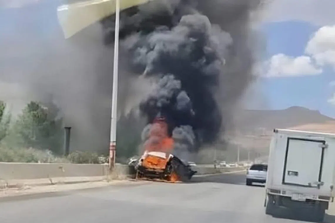 Salman Jumaa, a senior Hezbollah figure responsible for liaising with the Syrian army, is said to have been killed in an Israeli air strike on a car near Damascus.