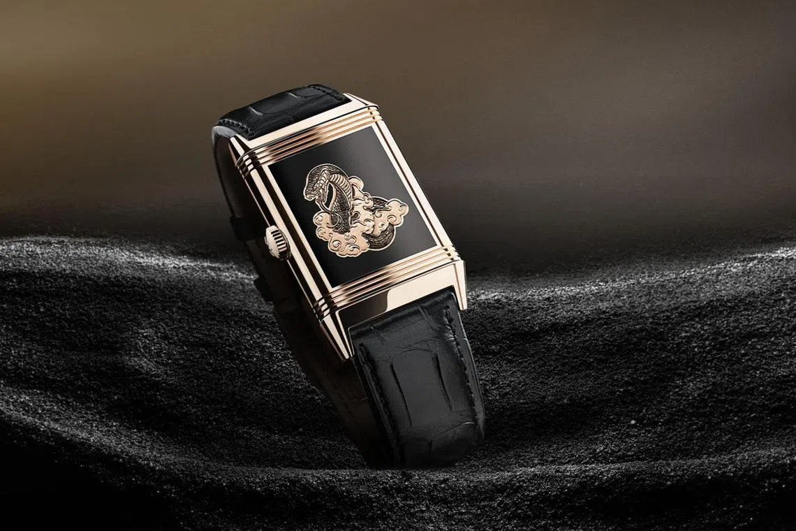 Jaeger-LeCoultre’s offering for the Year of the Snake 2025 is a Reverso Tribute Enamel timepiece with exceptional artisanal craftsmanship.