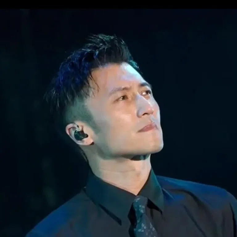 Nicholas Tse held a concert in Qingdao, China, on July 25.
