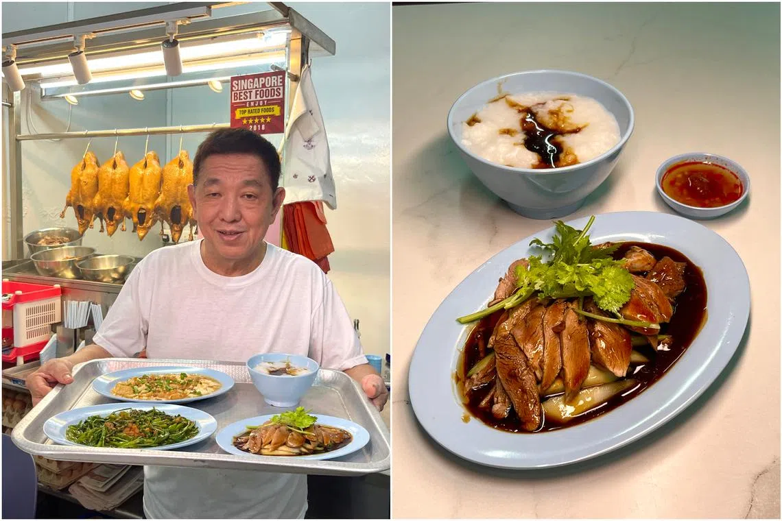 Mr Ang Chiap Teck has decided to close his eatery, South Buona Vista Braised Duck. The eatery’s last day of operation is Feb 7.