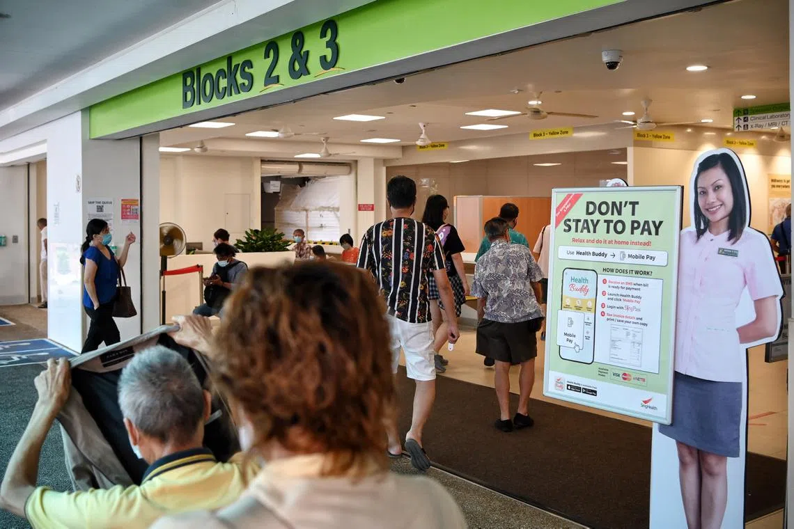 MOH said both public and private hospitals here continue to be under stress from what it said was a significant number of Covid-19 patients who are still warded.