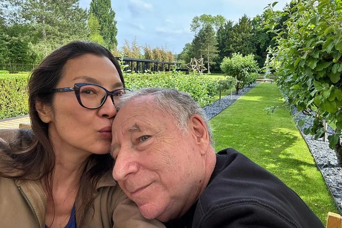 Michelle Yeoh and her husband Jean Todt celebrated the 20th anniversary of their relationship in the City of Love.