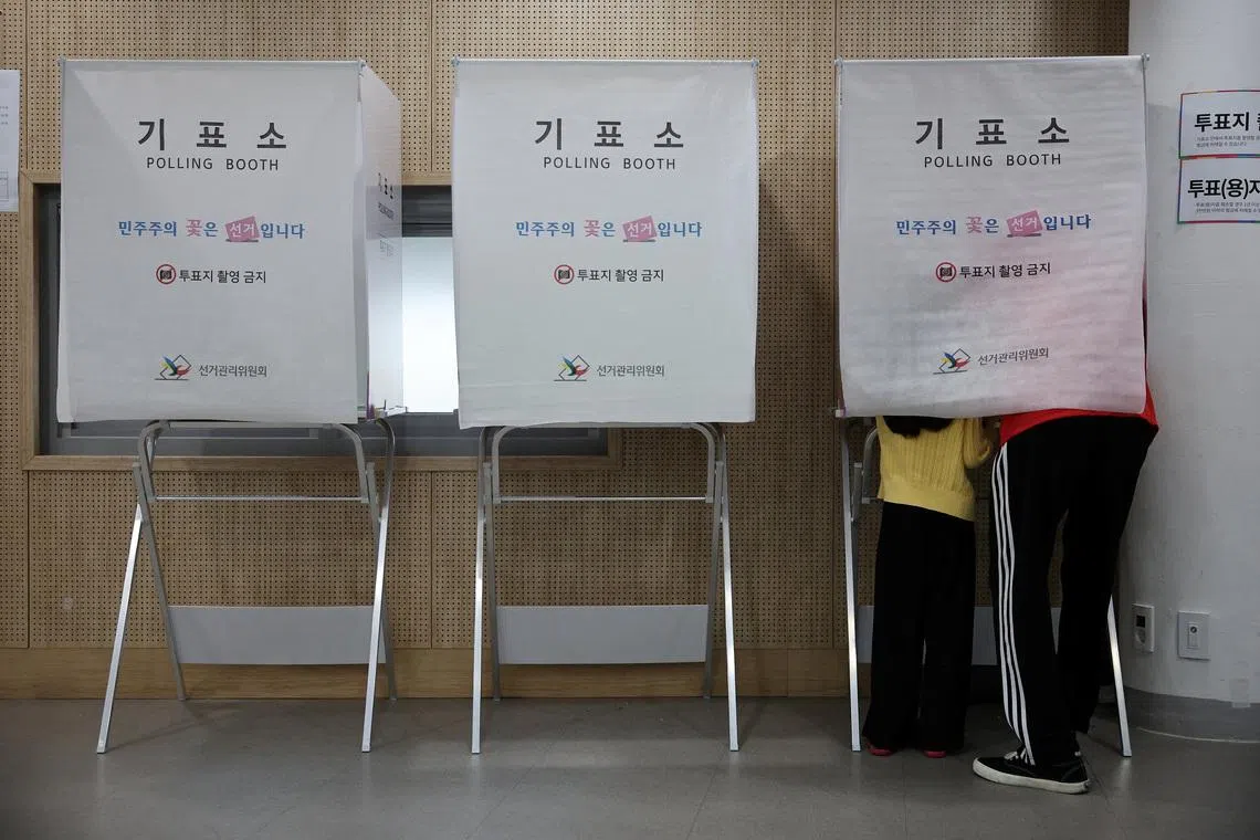 South Koreans vote in local elections seen as gauge of President Lee’s first year