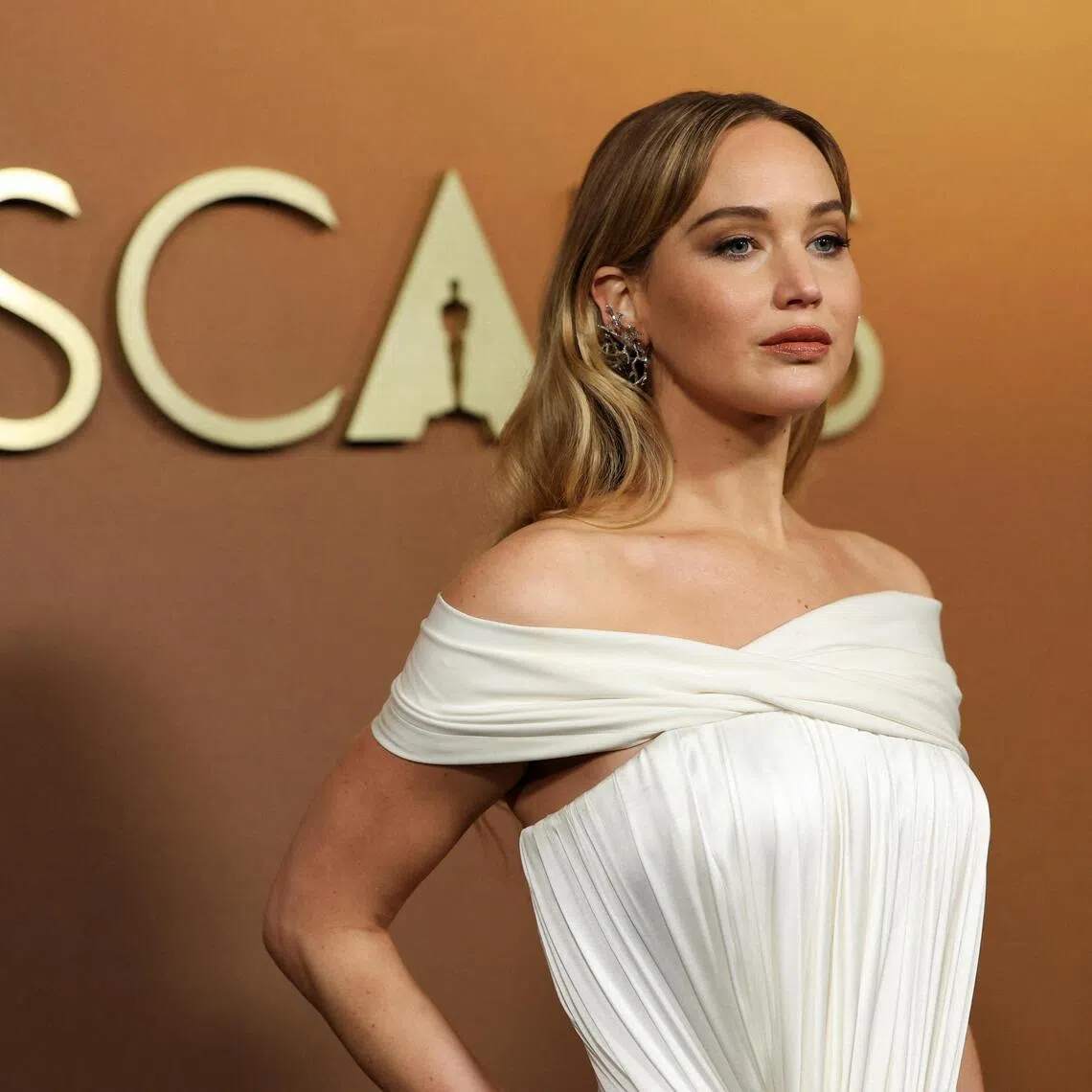 Jennifer Lawrence attends the Academy of Motion Picture Arts and Sciences' 16th Governors Awards in Los Angeles, California on Nov 16, 2025. 